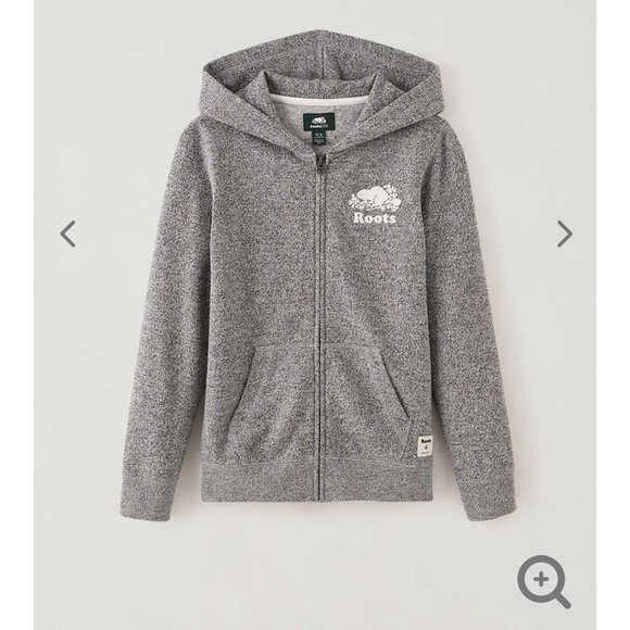 Roots Salt and Pepper Original Full Zip Hoodie - Picture 2 of 5